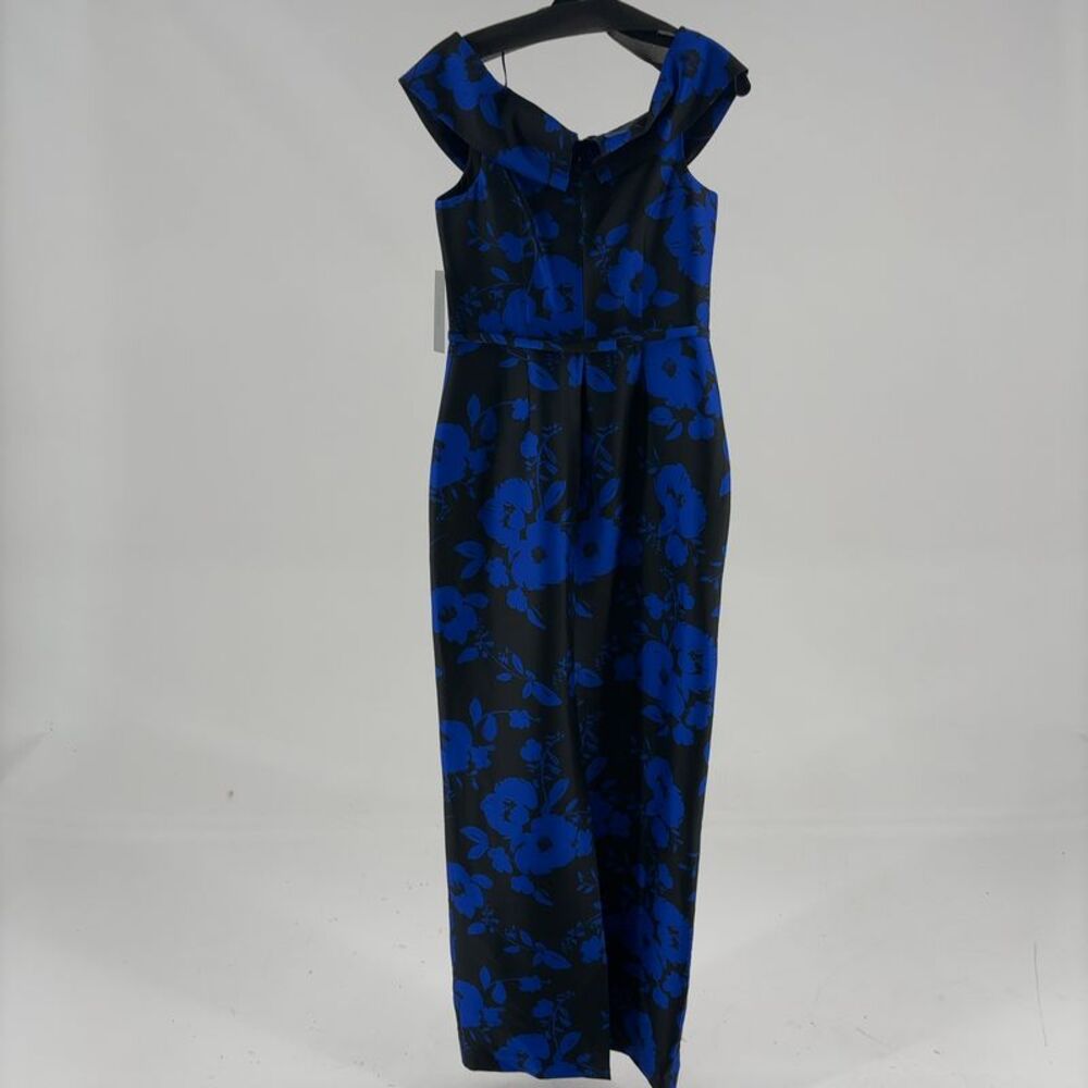 Teri Jon by Rickie Freeman Printed Maxi Dress